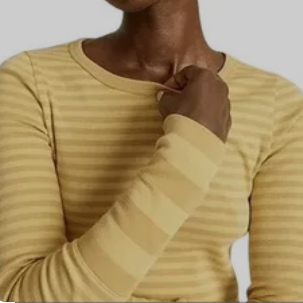 J Crew Mixed Stripe Cotton Shirt size medium